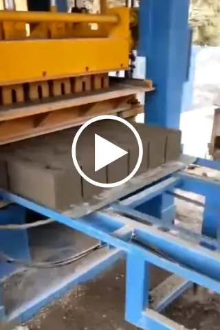 Ladrillos maquina de bloques de cemento automática de alta eficiencia 4-15