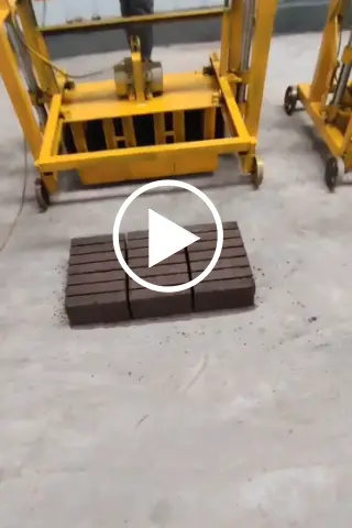 Ladrillos maquina para hacer bloques de cemento manual 4 45