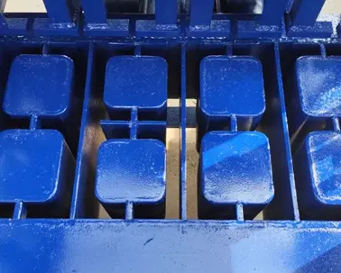 Caja de molde inferior de máquina bloquera