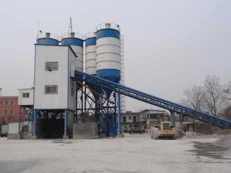 HZS90 concrete mixing plant