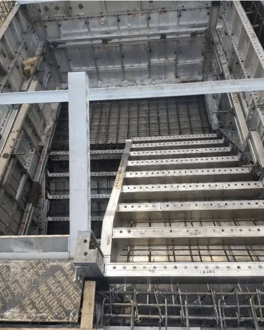 concrete staircase formwork