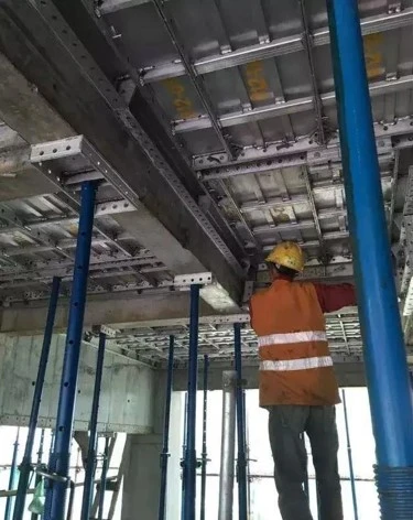 construction of beam formwork