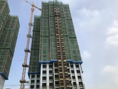 Construir rascacielos utilizandoencofrado de hormigón de aluminio