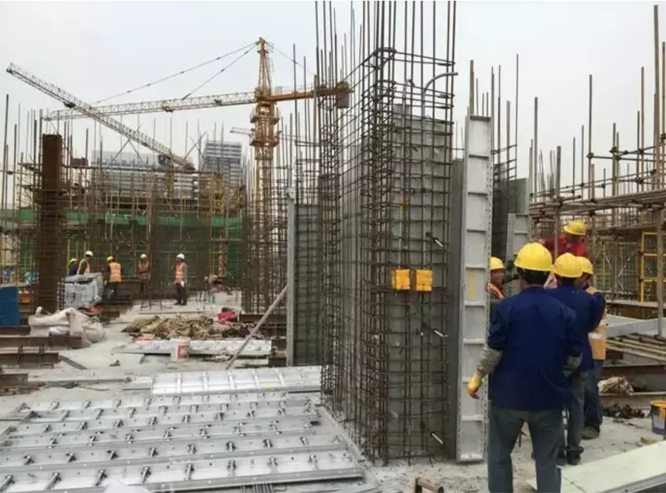 formwork for wall construction