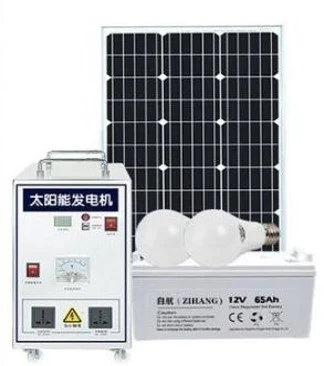 generador eléctrico solar portátil