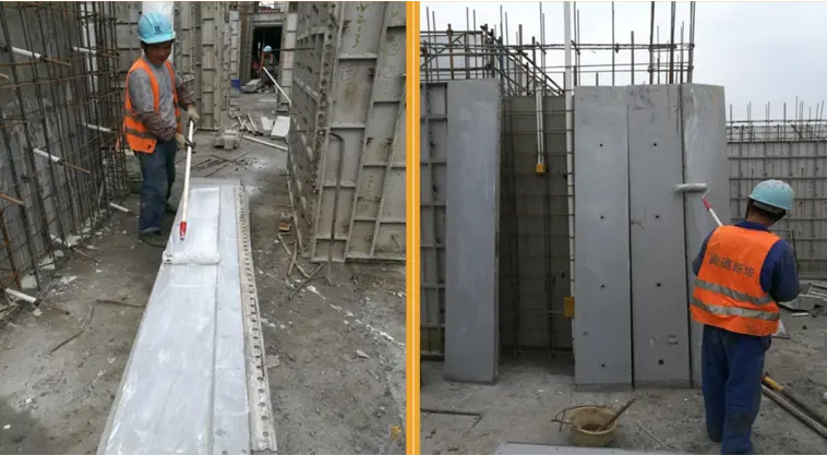 metal formwork for concrete