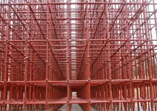 metal frame scaffold