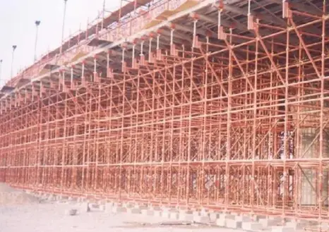metal scaffolding for construction