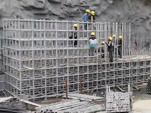metal scaffolds
