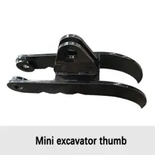 Mini excavator thumb