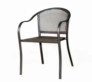 sillas de tubo rectangular metálico 