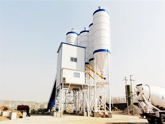 stationary concrete batching plant manufacturers